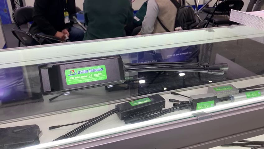 On display at the Taipei Cycle show, Lishui states that the new controller offers a combined torque that is 3 times higher than a regular e-bike. – Photo Bike Europe