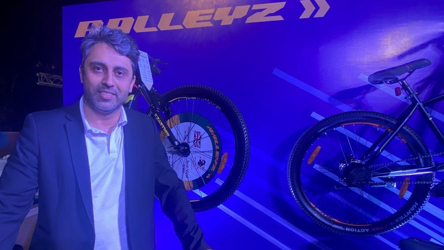 “Our plan is to create a bicycle brand here in India and take it to the world,” explains Manu Sharma, group vice president (Business), RBL. - Photo Satnam Singh