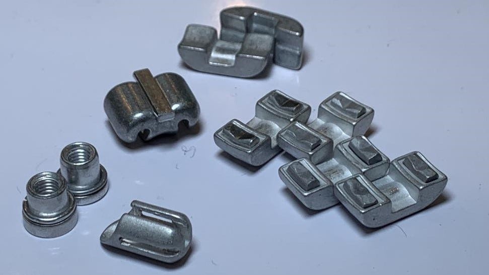 The New Goose Berry cable guides are made of combined 6061 and 4047 aluminium. – Photo Bike Europe