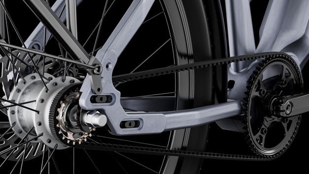 Due to the design of the hub, it can only be integrated in applications equipped with disc or V brakes. – Photo Bafang