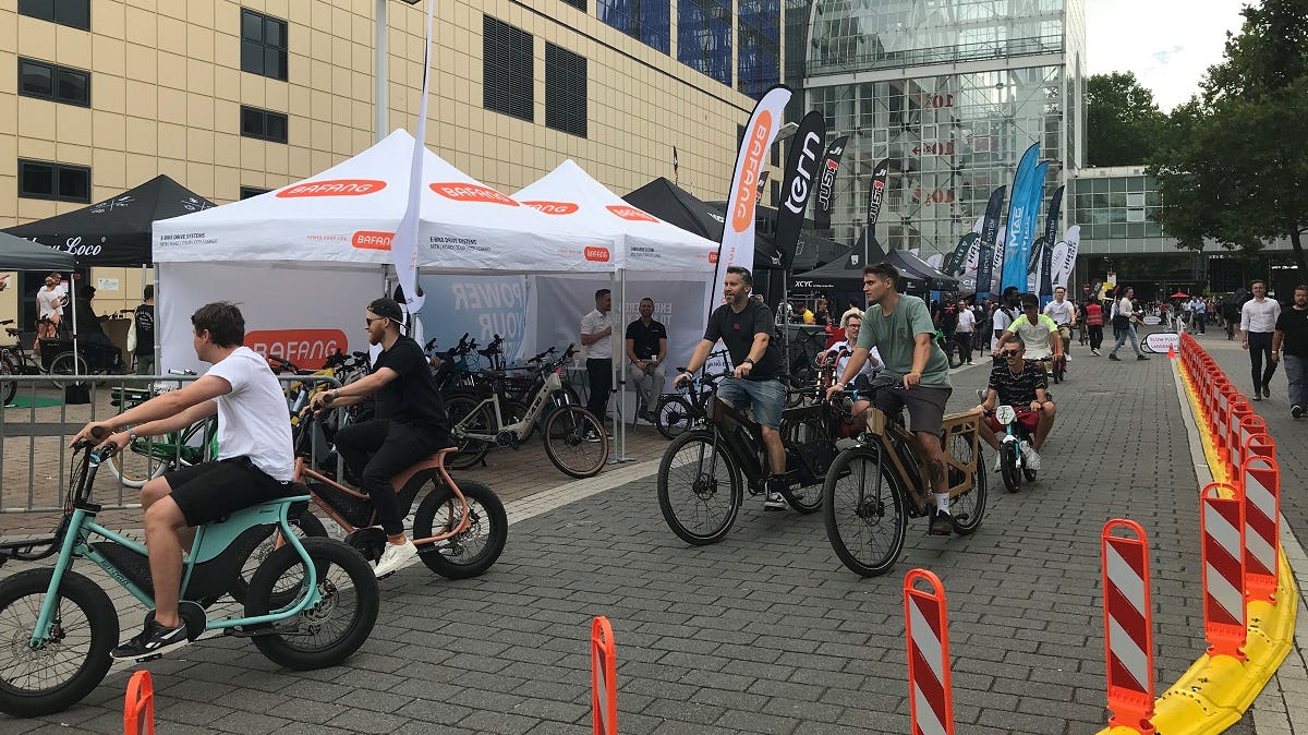 Eurobike 2022 got off to a successful start in Frankfurt, with all of the familiar features of previous editions. - Photos Bike Europe