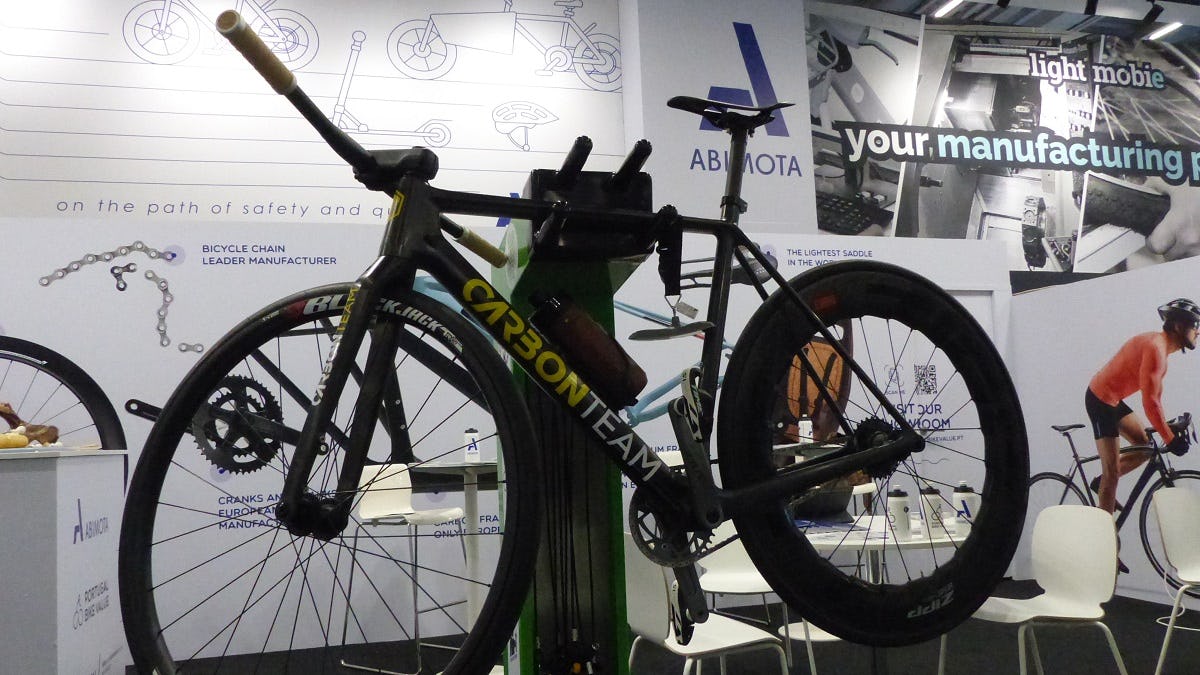 The all ‘made in Portugal’ bike on display at Eurobike 2022. – Photo Bike Europe