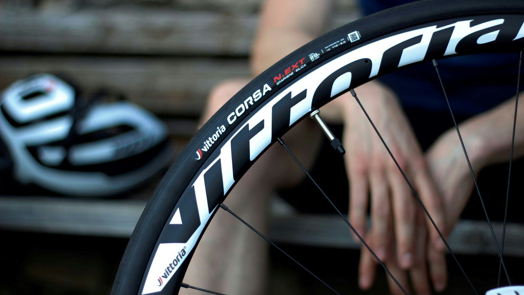 The Corsa N.EXT utilises a unique compound technology, combining Vittoria’s Graphene research-applied knowledge with Silica. – Photo Vittoria