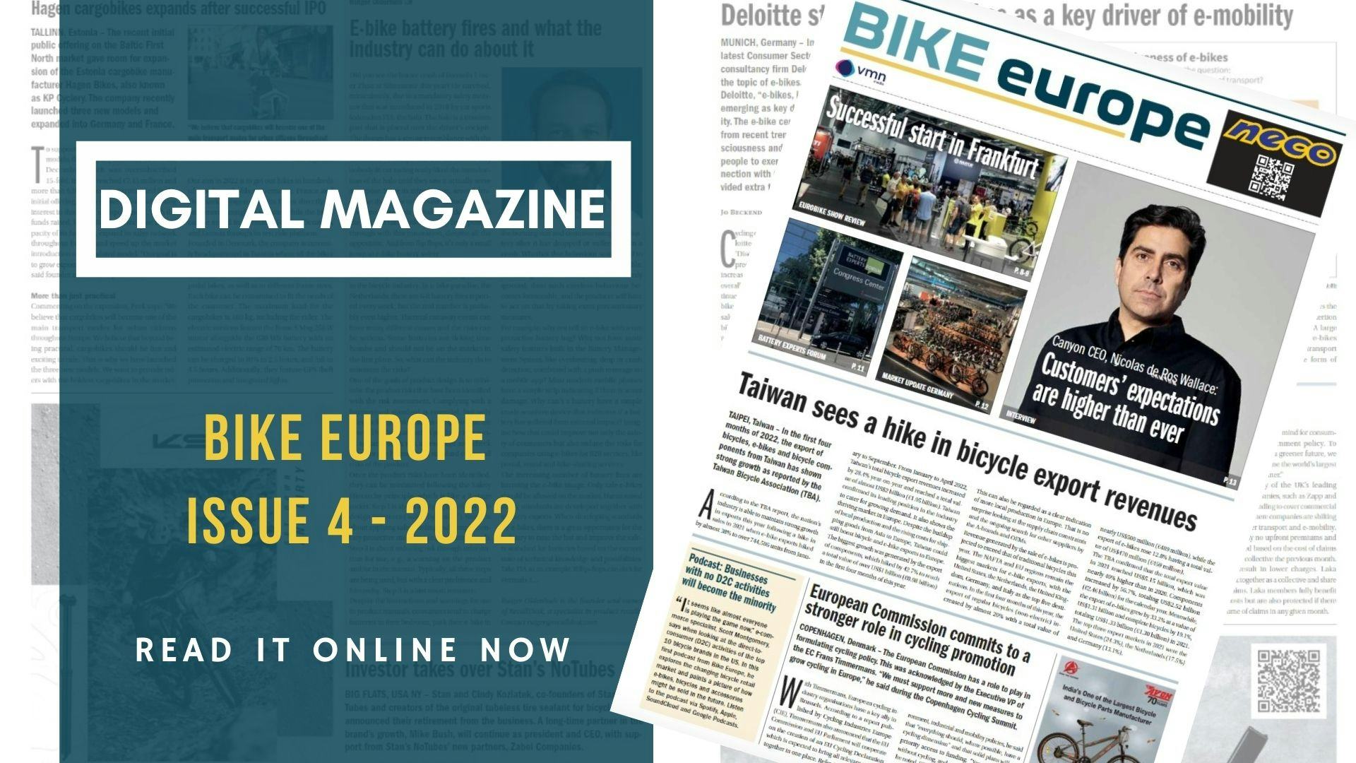 Bike Europe issue 4/2022 available online now