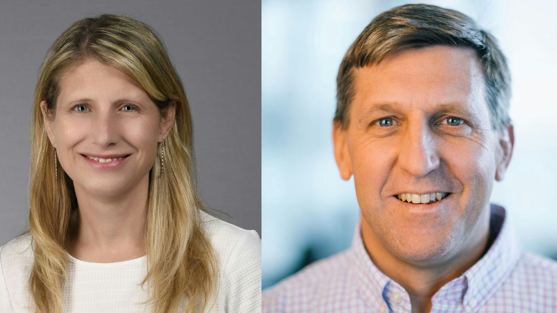 Heather Bridges(圖左)和Mike Herr合影。照片來源/SRAM