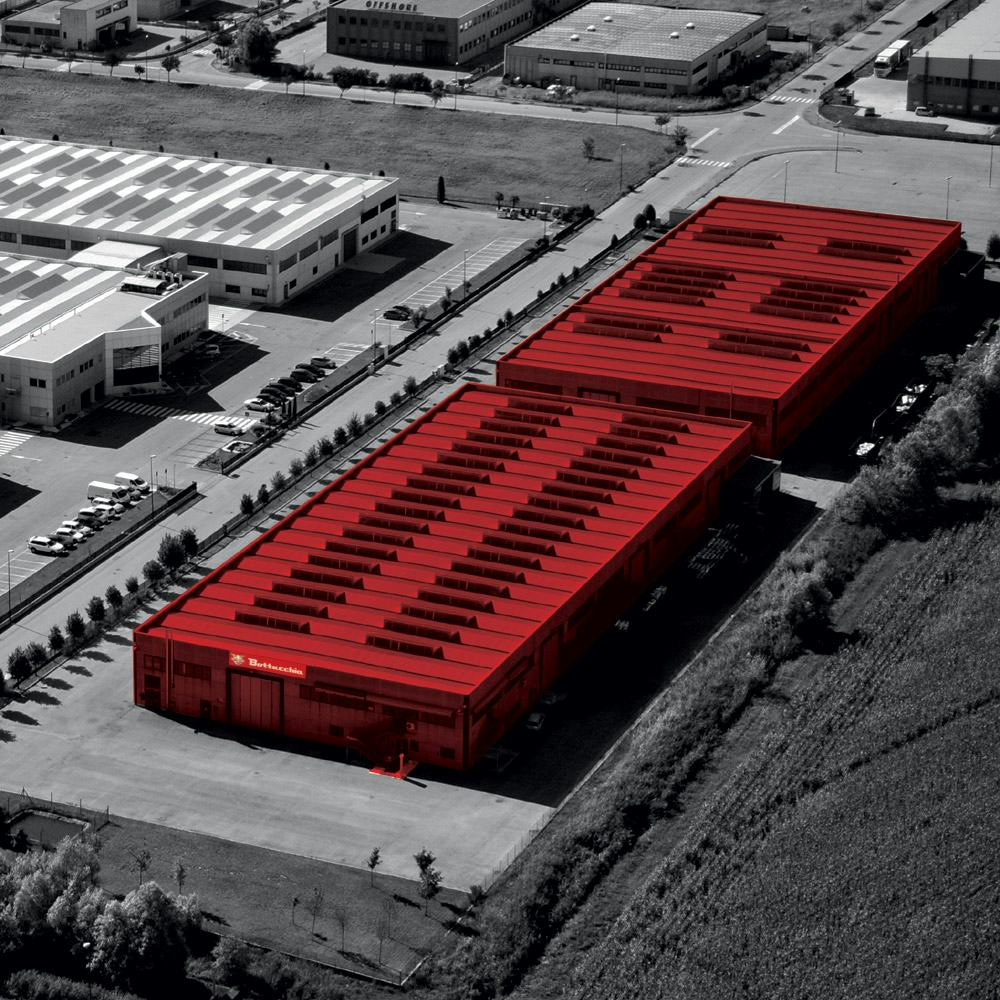 Bottecchia工廠平面圖。