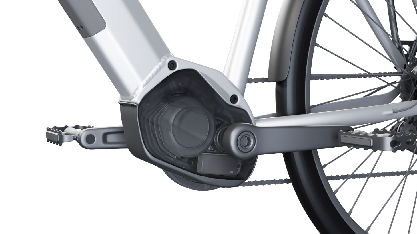 The IoT module can be hidden under the drive cover or secured to the bike frame under a customised enclosure. – Photo Comodule