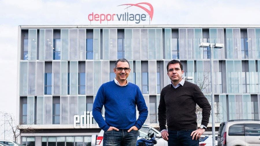 Xavier Pladellorens and Ángel Corcuera, co-founders of Deporvillage retain a 2% stake in the company following the acquisition by ISRG - Photo Deporvillage