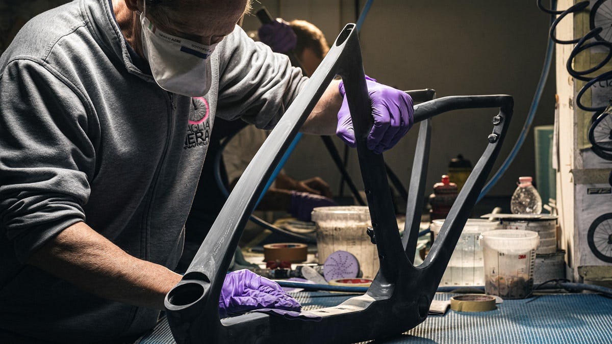 The Pinarello factory will be upgraded to Industry 4.0 and transformed into a lean and digitalized manufacturing facility. – Photo Cicli Pinarello