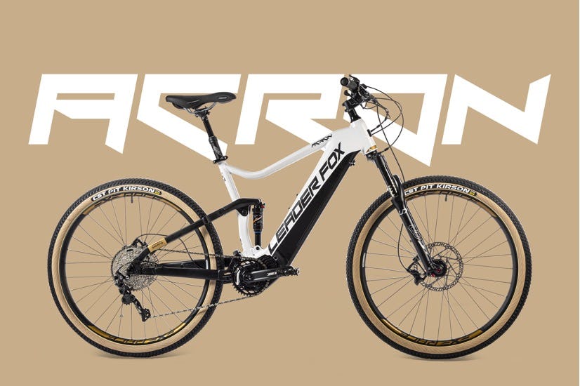 The Fox Acron with a Bafang M510 motor.