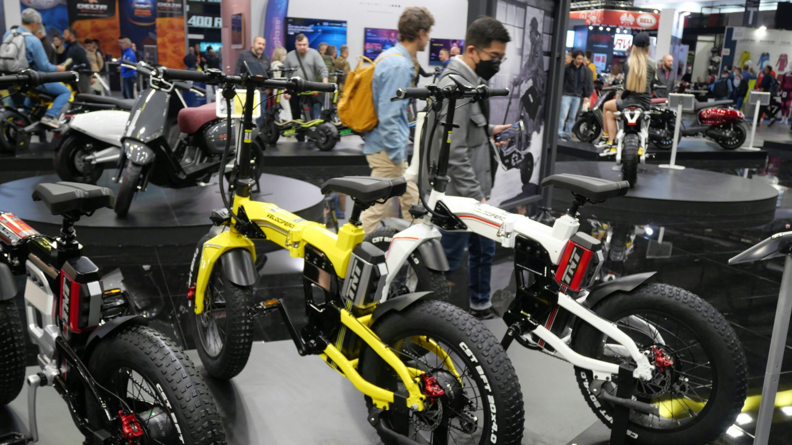 The motorbike industry has clearly embraced the promising market of e-bikes. – Photo Bike Europe