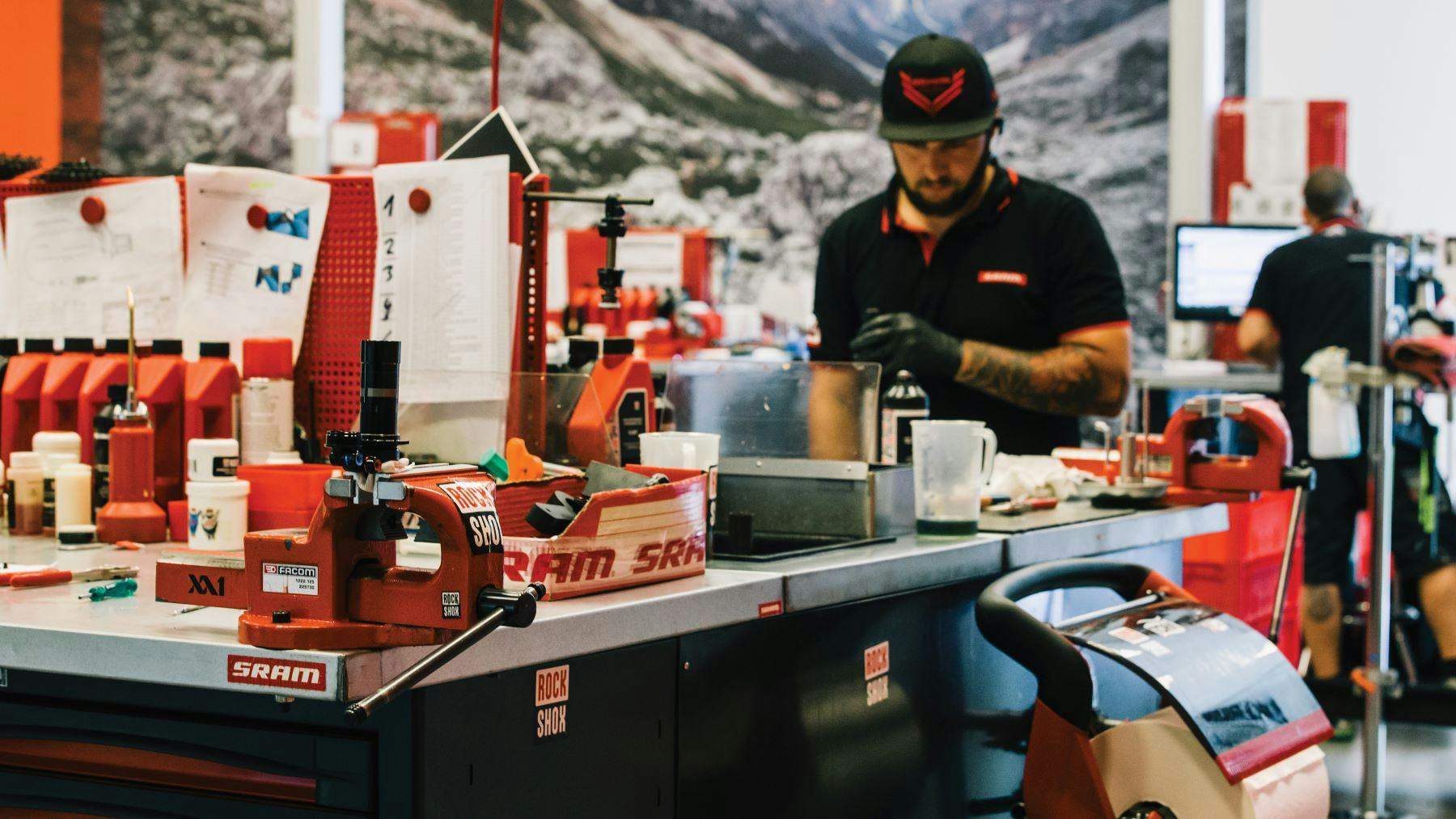 The new SRAM service centre in Italy will become the company’s seventh service location in Europe. – Photo SRAM