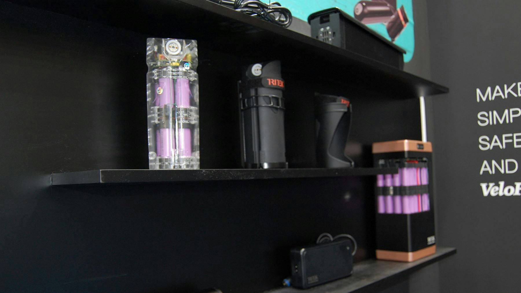 The Tritek e-bike range extender comprises of 10 Samsung 21,700 cells. – Photo Bike Europe