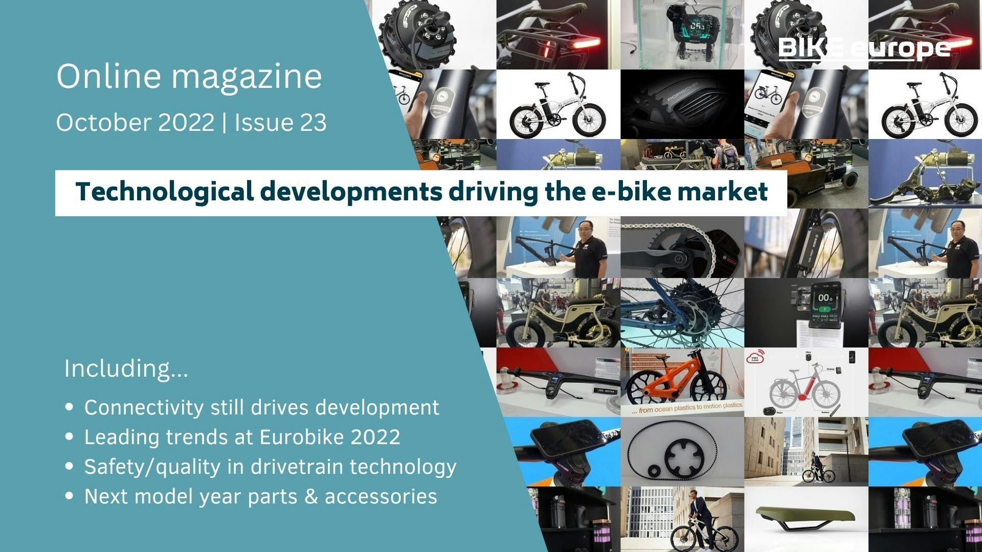 Online Magazine: Technological developments driving the e-bike market