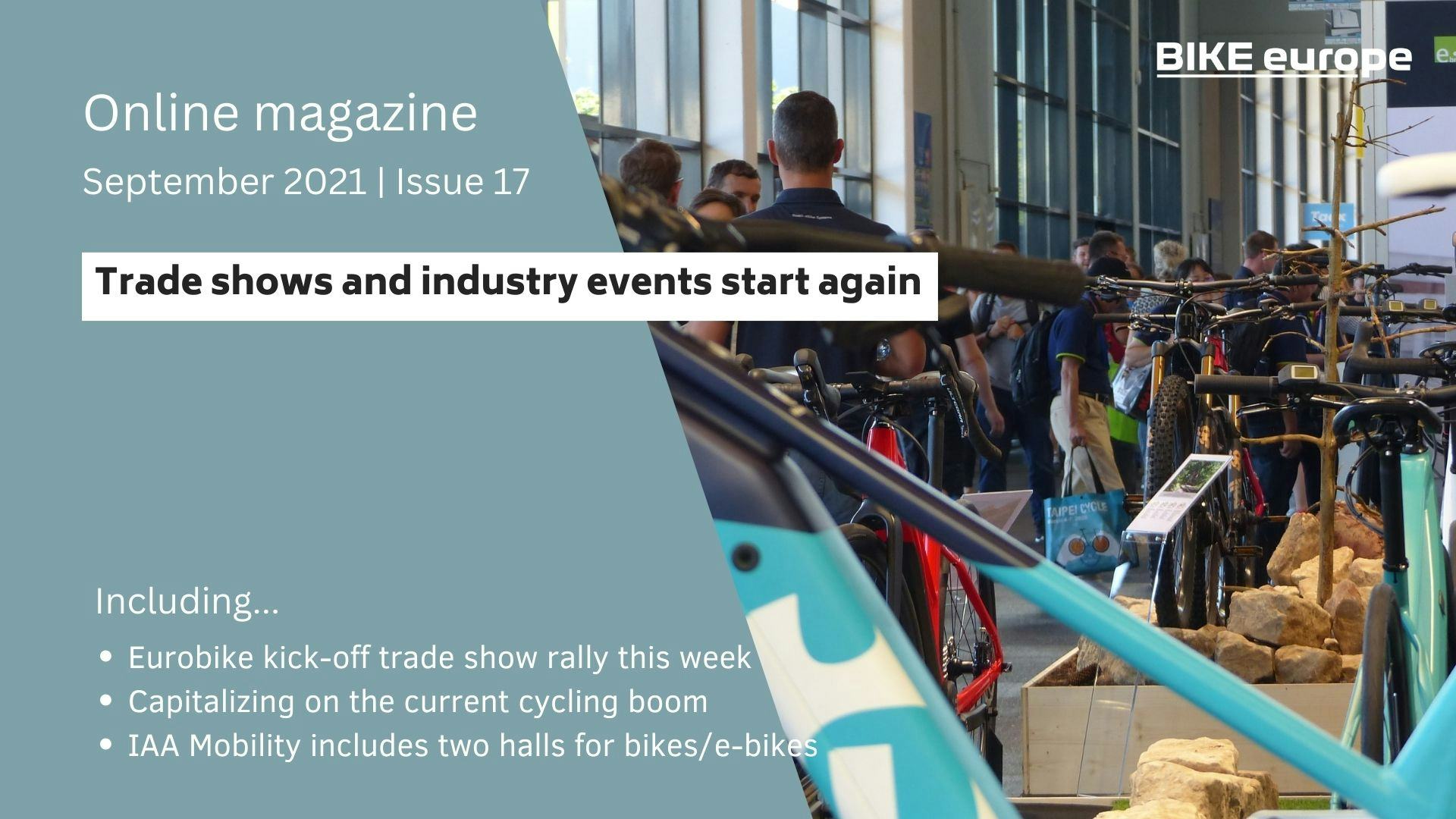 Online Magazine: Trade shows and industry events start again 