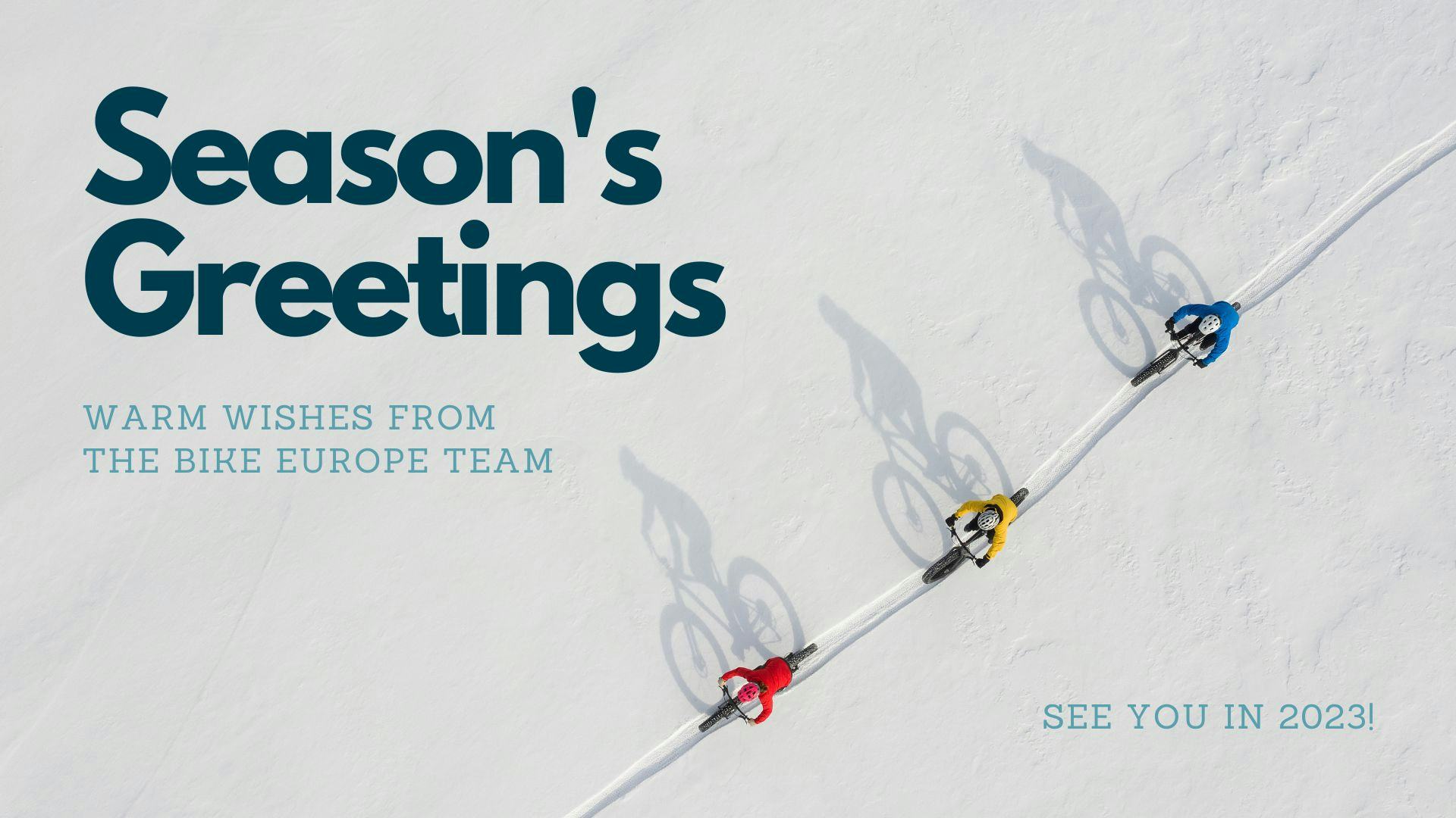 Happy Holidays from the Bike Europe team!