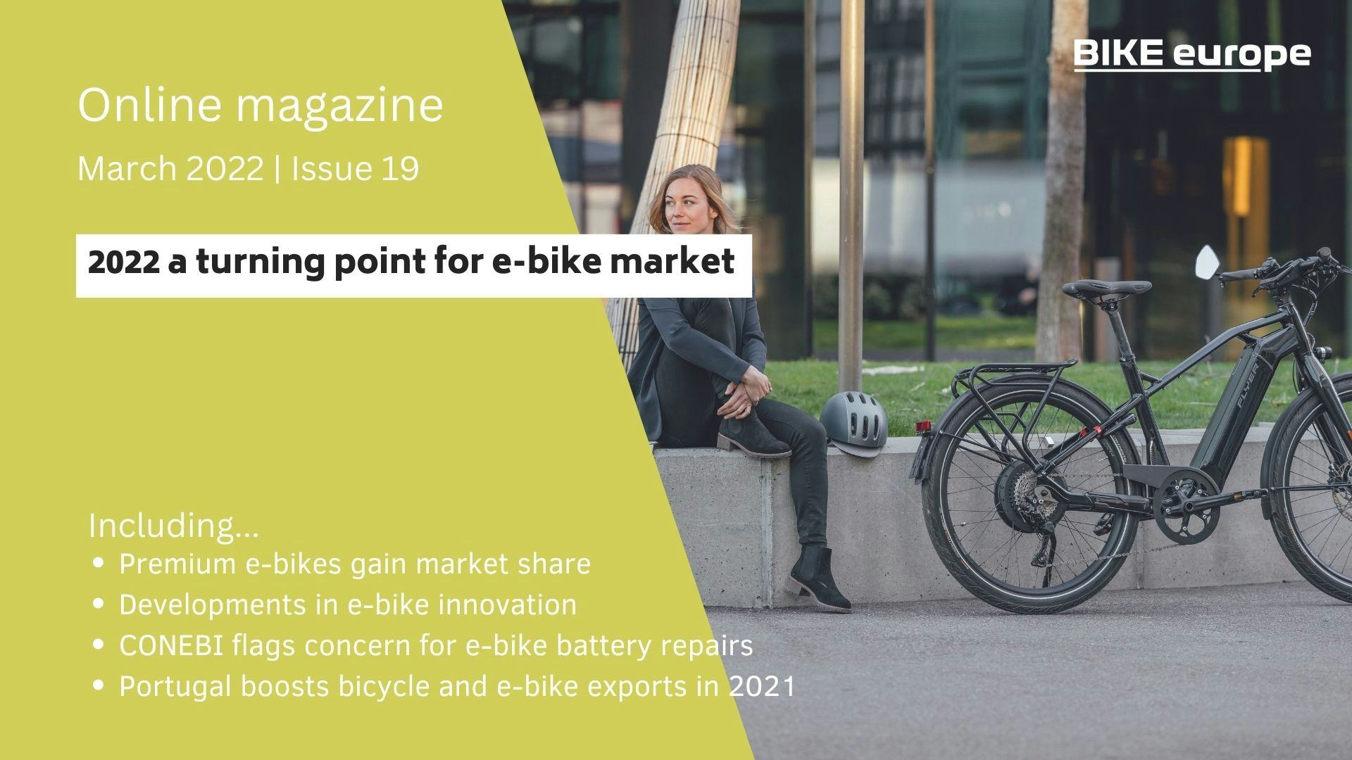 Online Magazine: 2022 a turning point for e-bike market