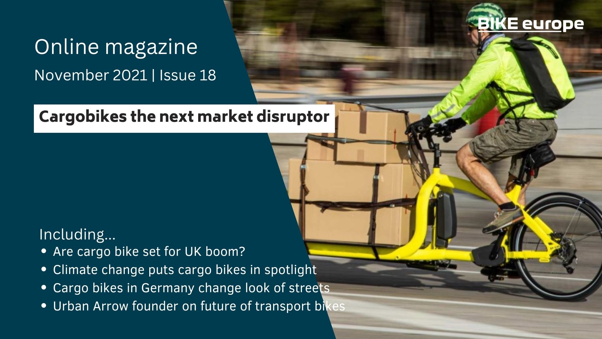 Online magazine Cargobikes the next market disruptor