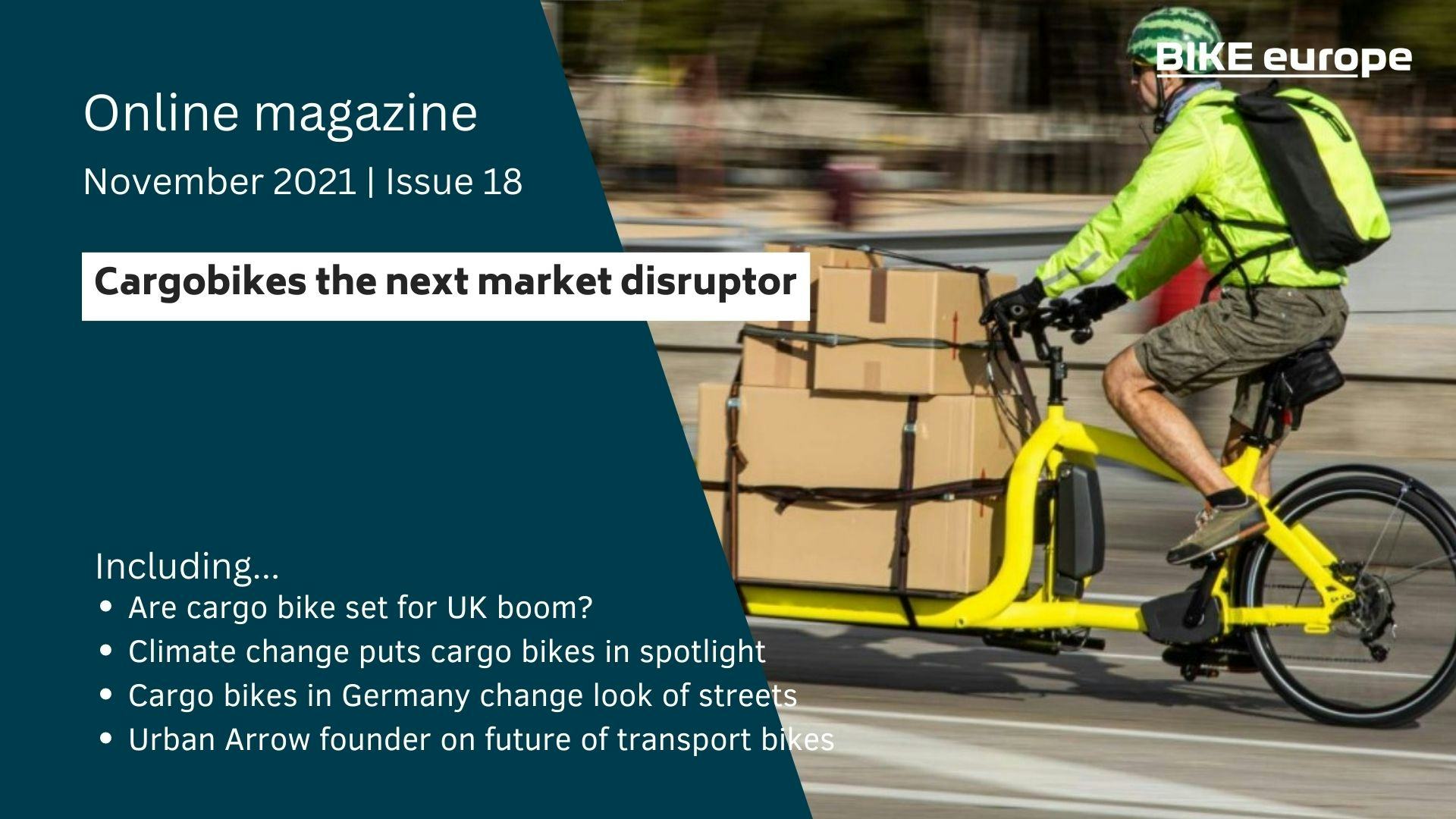 Online magazine: Cargobikes the next market disruptor