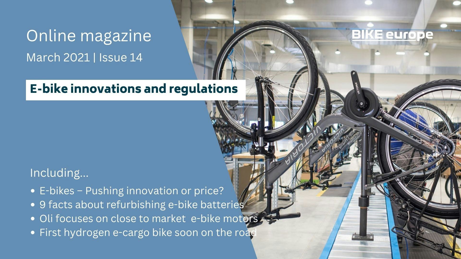 Online magazine: E-bike innovations and regulations