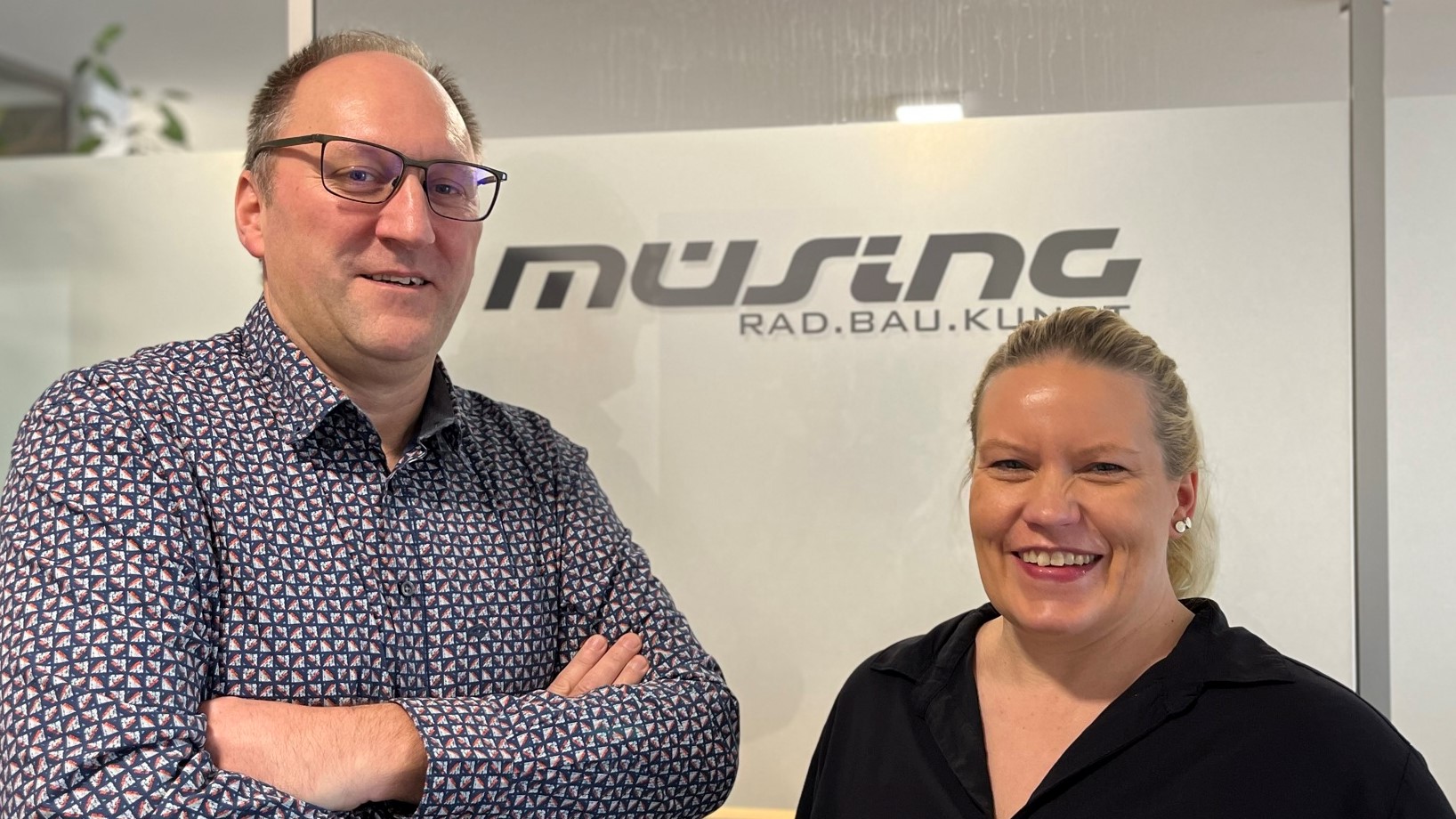 Ralf Barthel (l.) and Tanja Barthel. – Photo Müsing