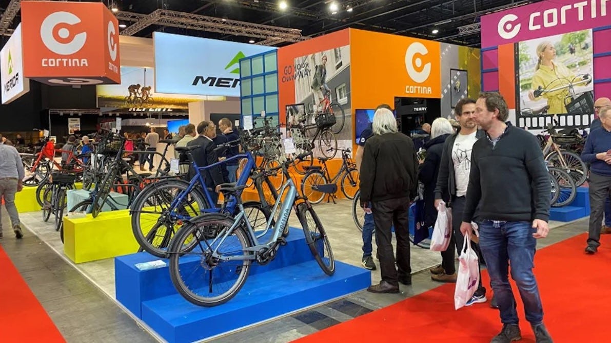 Almost 40,000 visitors attended the 3-day event in Kortrijk Xpo. - Photo Bike Europe