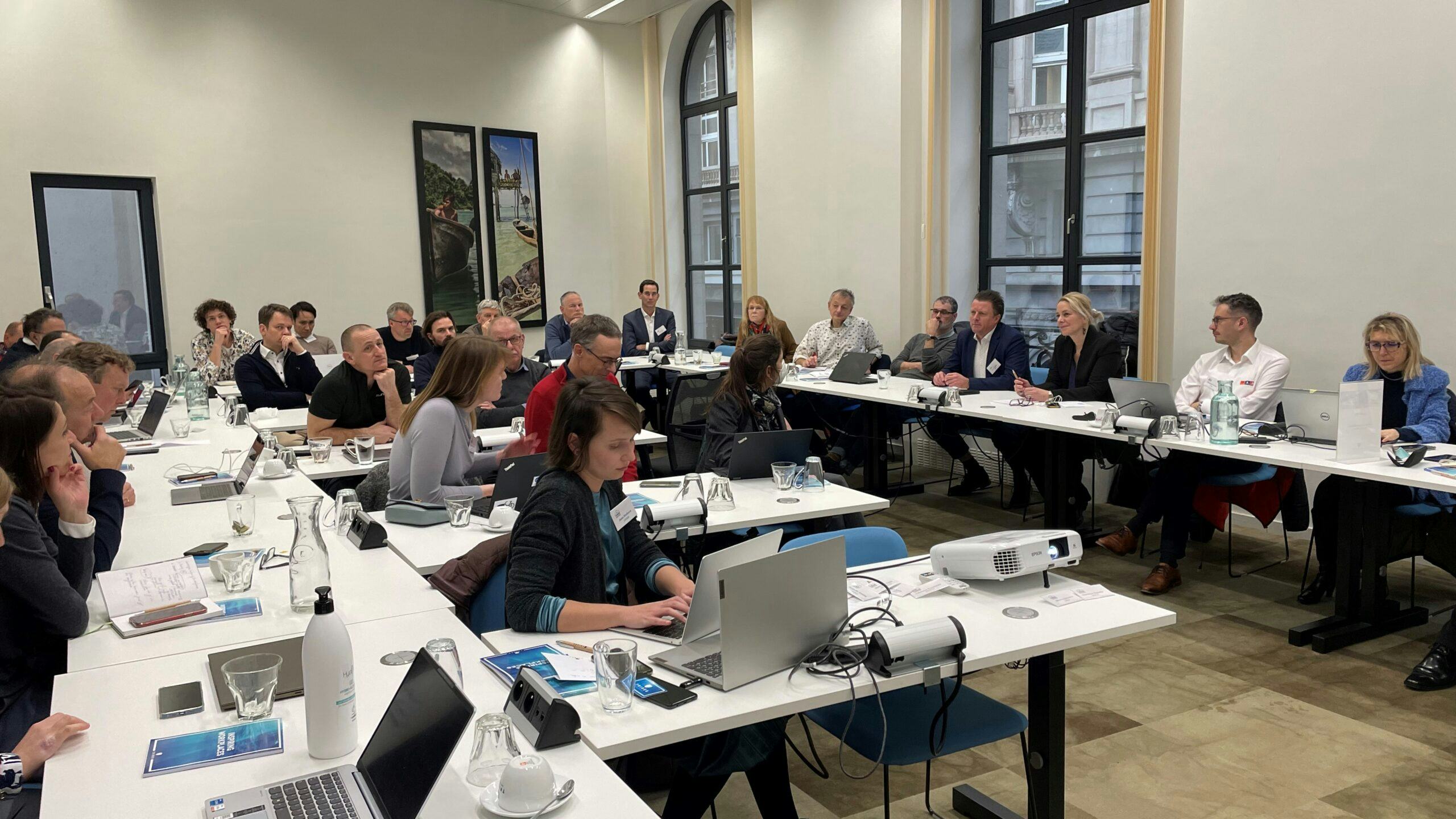 The CONEBI workshop on Intelligent Transport Systems (ITS) and Cooperative, Connected and Automated Mobility (CCAM). – Photo CONEBI 