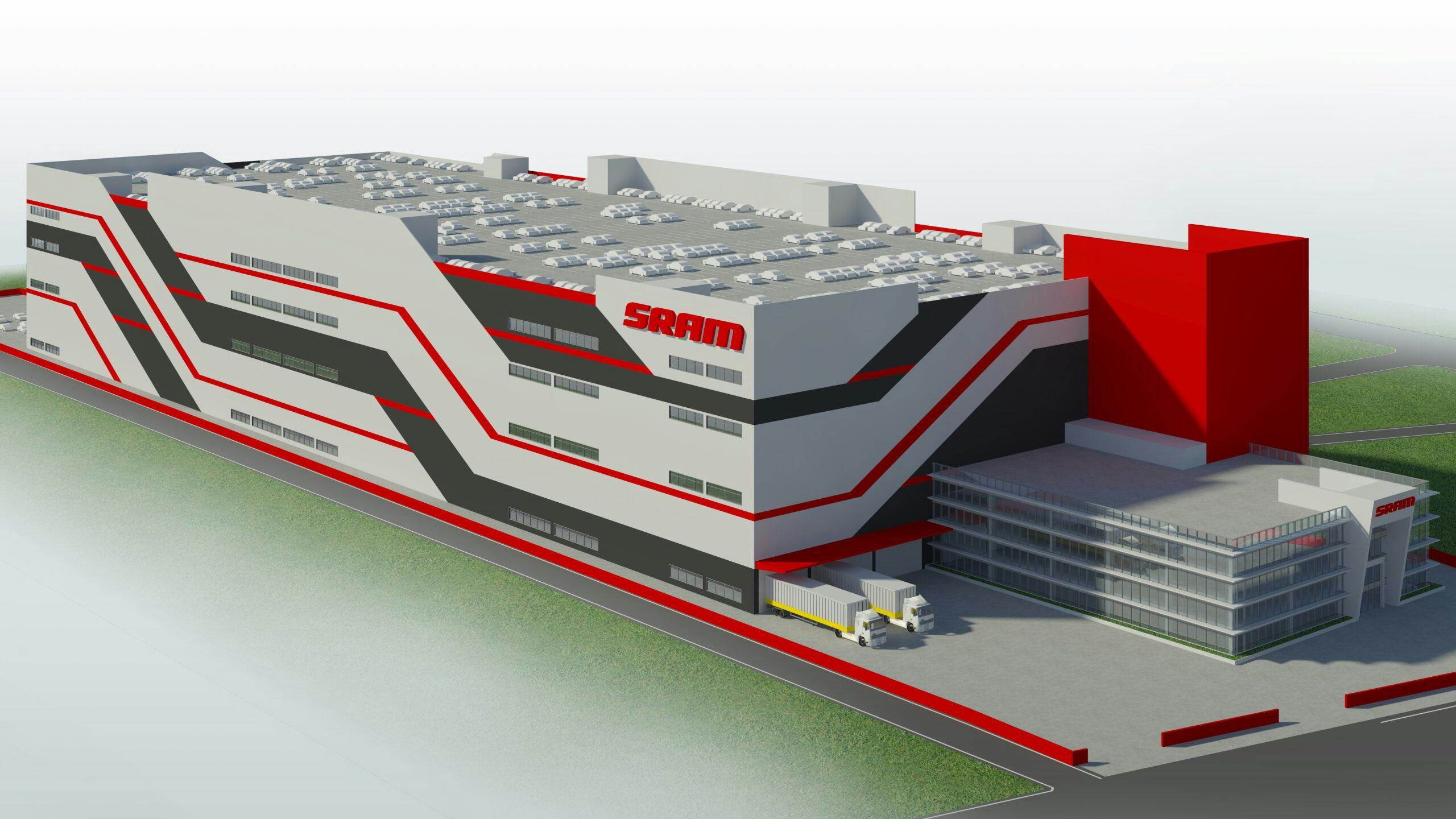 The relocation to the new SRAM facility will be complete in 2024. – Photo SRAM