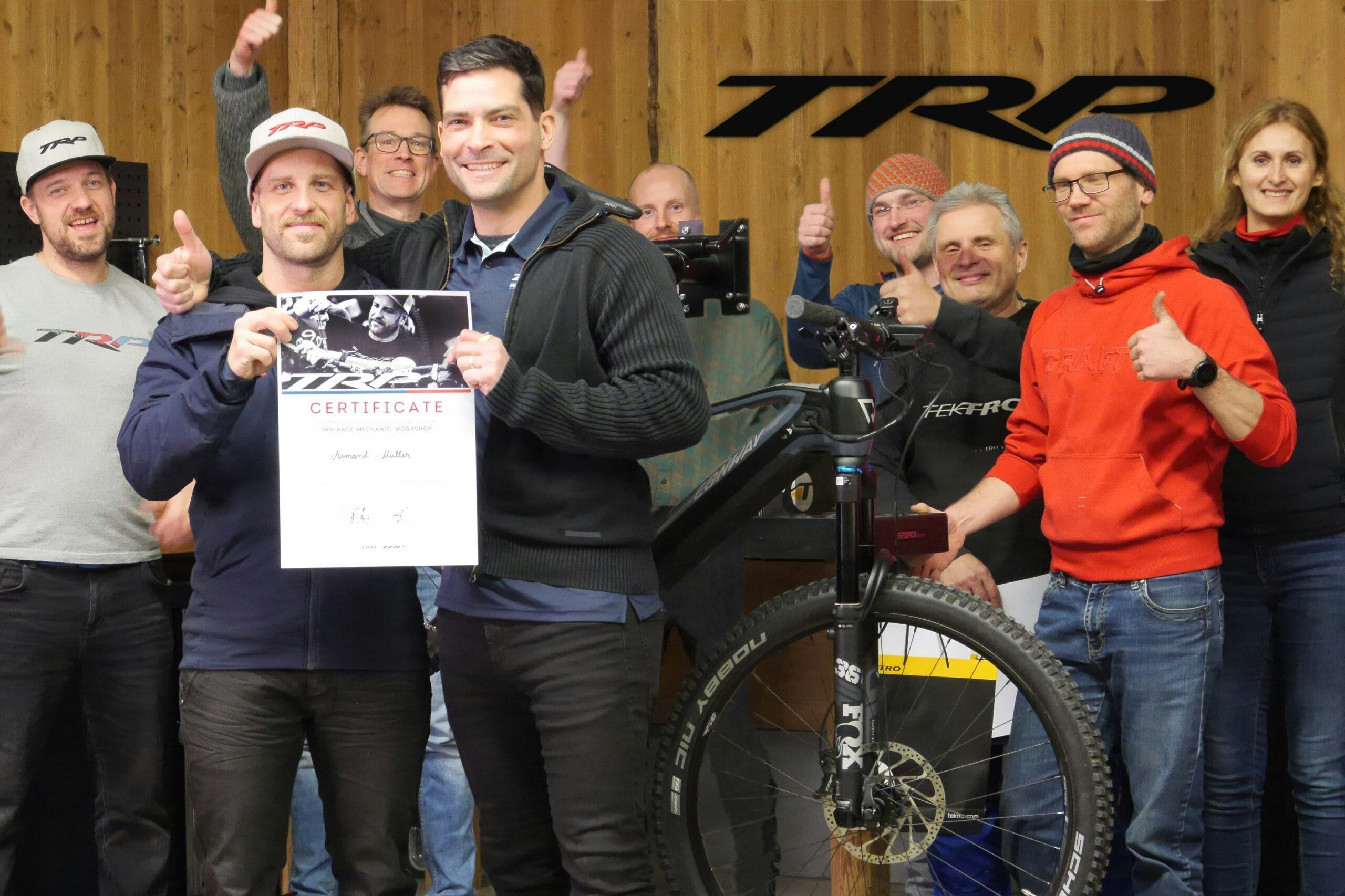 A new certificate - live training sessions are also offered via stream.