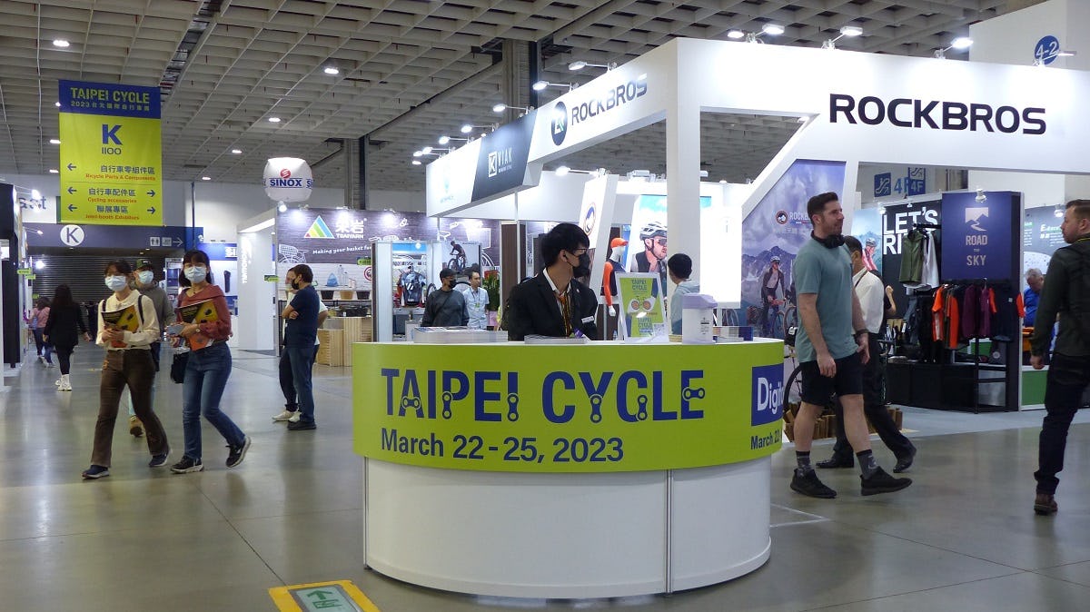 According to show organiser TAITRA, a total of 4,200 international buyers from 81 countries attended the exhibition. - Photo Bike Europe