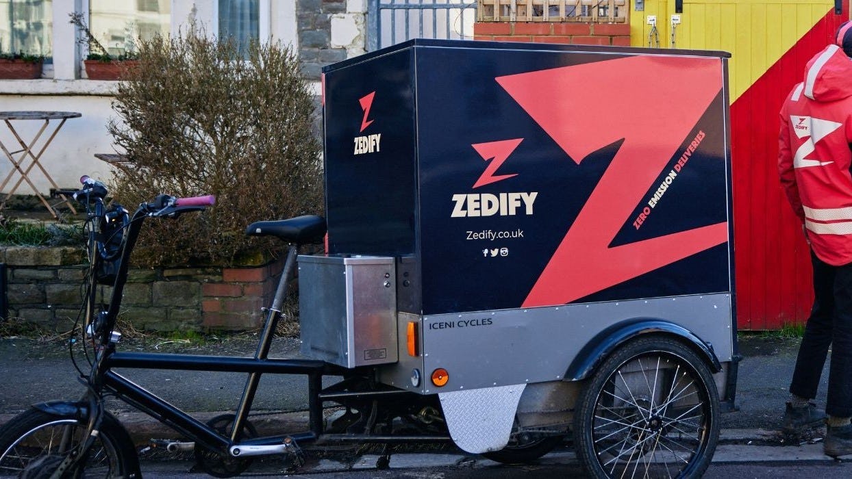 Zedify has the ambition to become the ‘go-to green solution for last-mile delivery in the UK.’- Photo Zedify 
