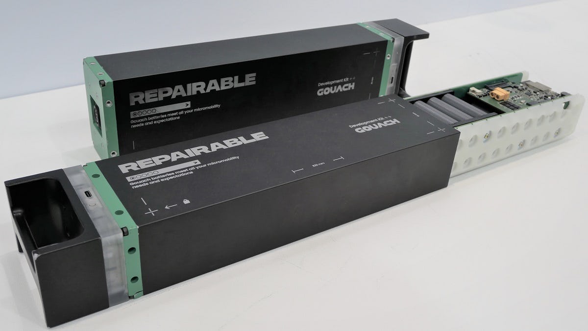 The company says the battery has proven to significantly reduce electronic waste and the carbon footprint of classical batteries by up to four times