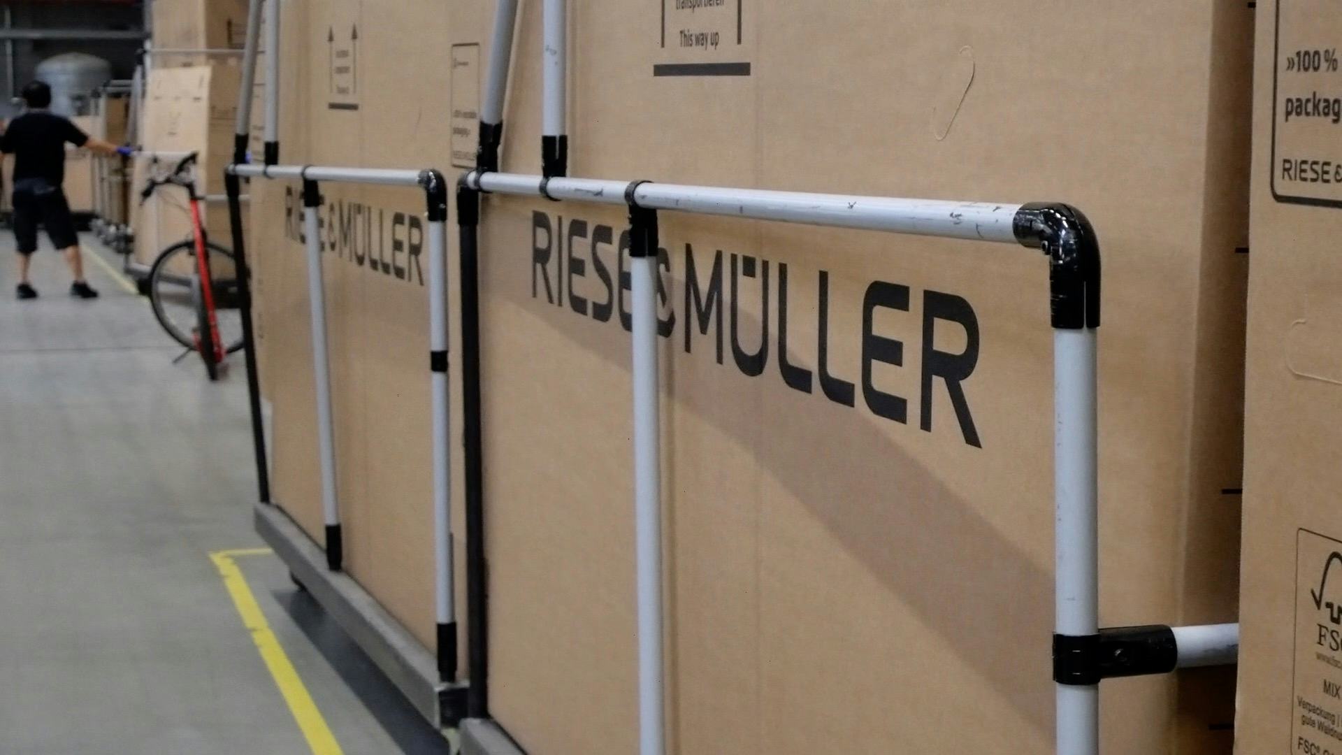 Riese & Müller has been working to reduce waste and further improve its recycling rate – which is already over 90%. – Photo Bike Europe