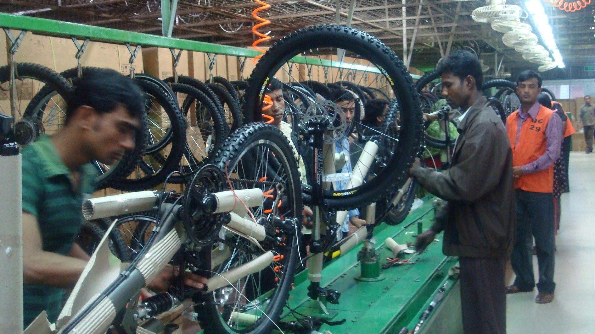 In terms of complete bicycles, Bangladesh increased its number of exports to the EU by 7% in 2022. – Photo Bike Europe