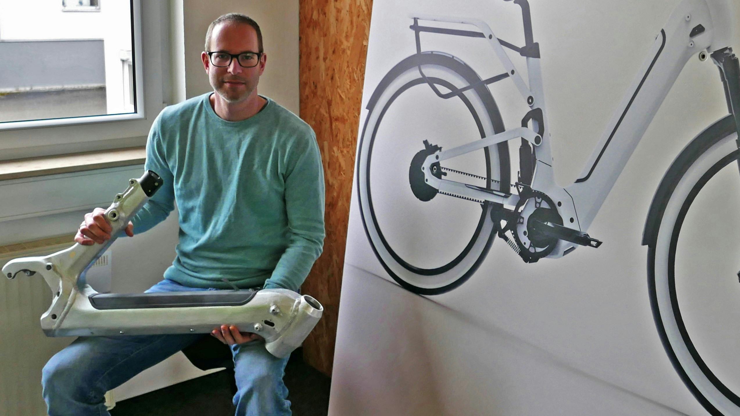 The ‘Shogun’was the first project of Head of Design & Engineering Tiberius Winkler, who joined WM Trading/Velobyrd 2 years ago. – Photo Jo Beckendorff