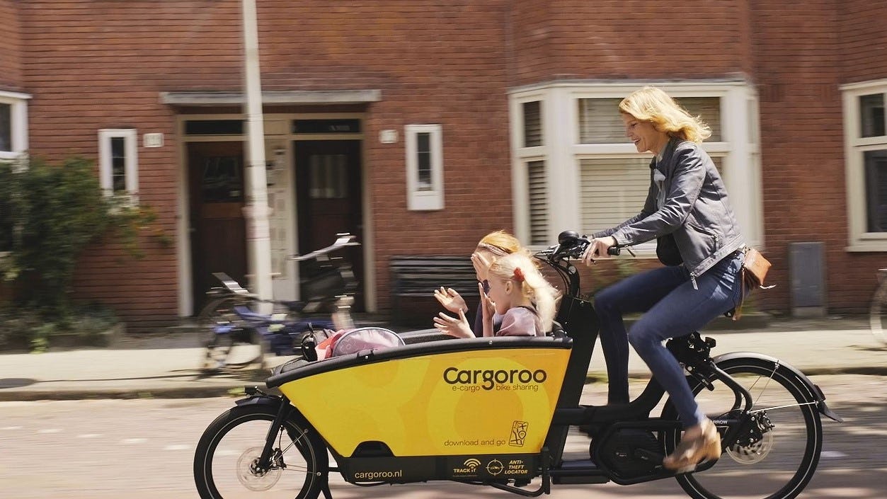 Cargoroo is active in major cities in the Netherlands, Belgium and Germany. – Photo Cargoroo