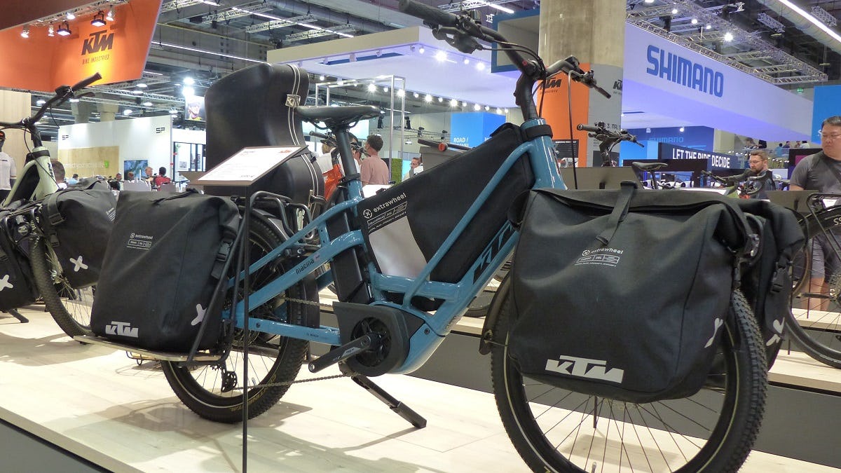Cargobikes are still one of the eye-catchers on the show floor at Eurobike – Photo Bike Europe