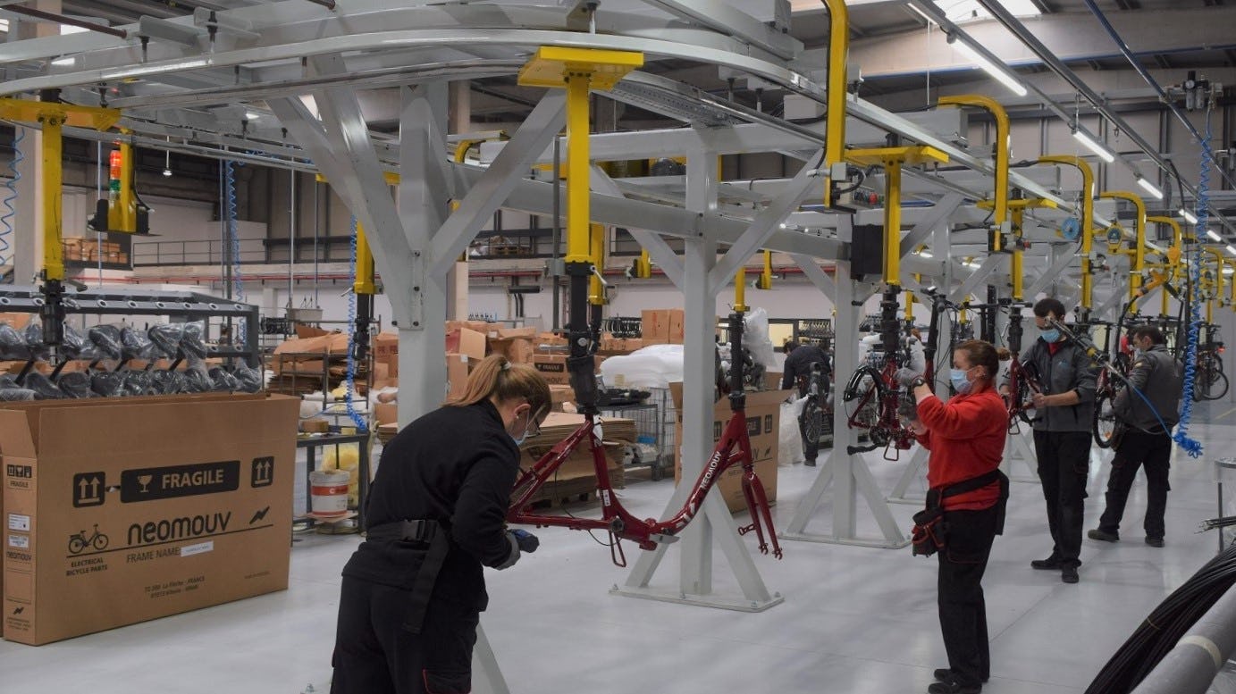 Unibike operates a most modern factory, which was commissioned in 2021. – Photo Unibike