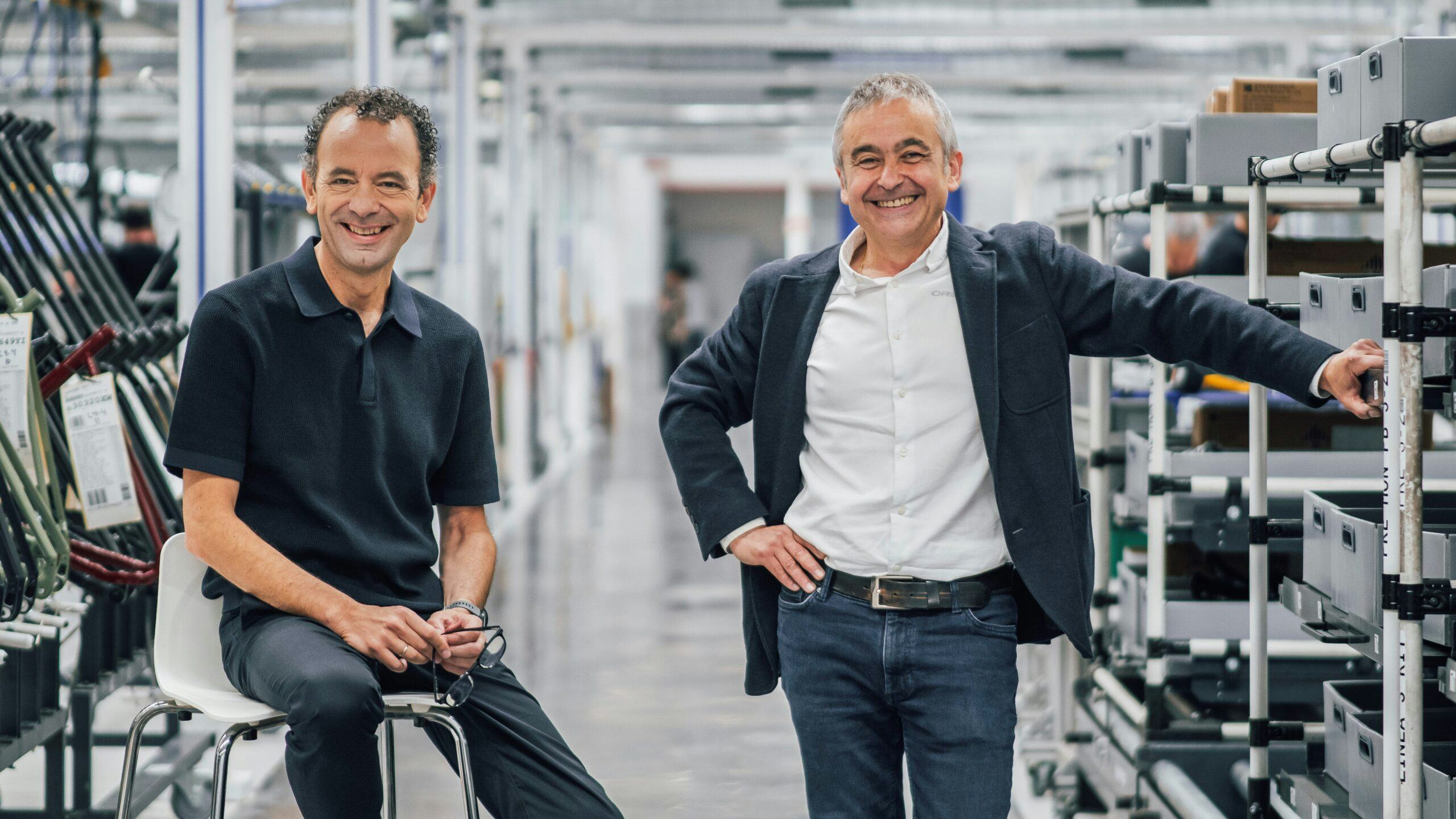 Orbea’s new CEO Daniel Martínez (l.) and Jon Fernandez. – Photo Orbea