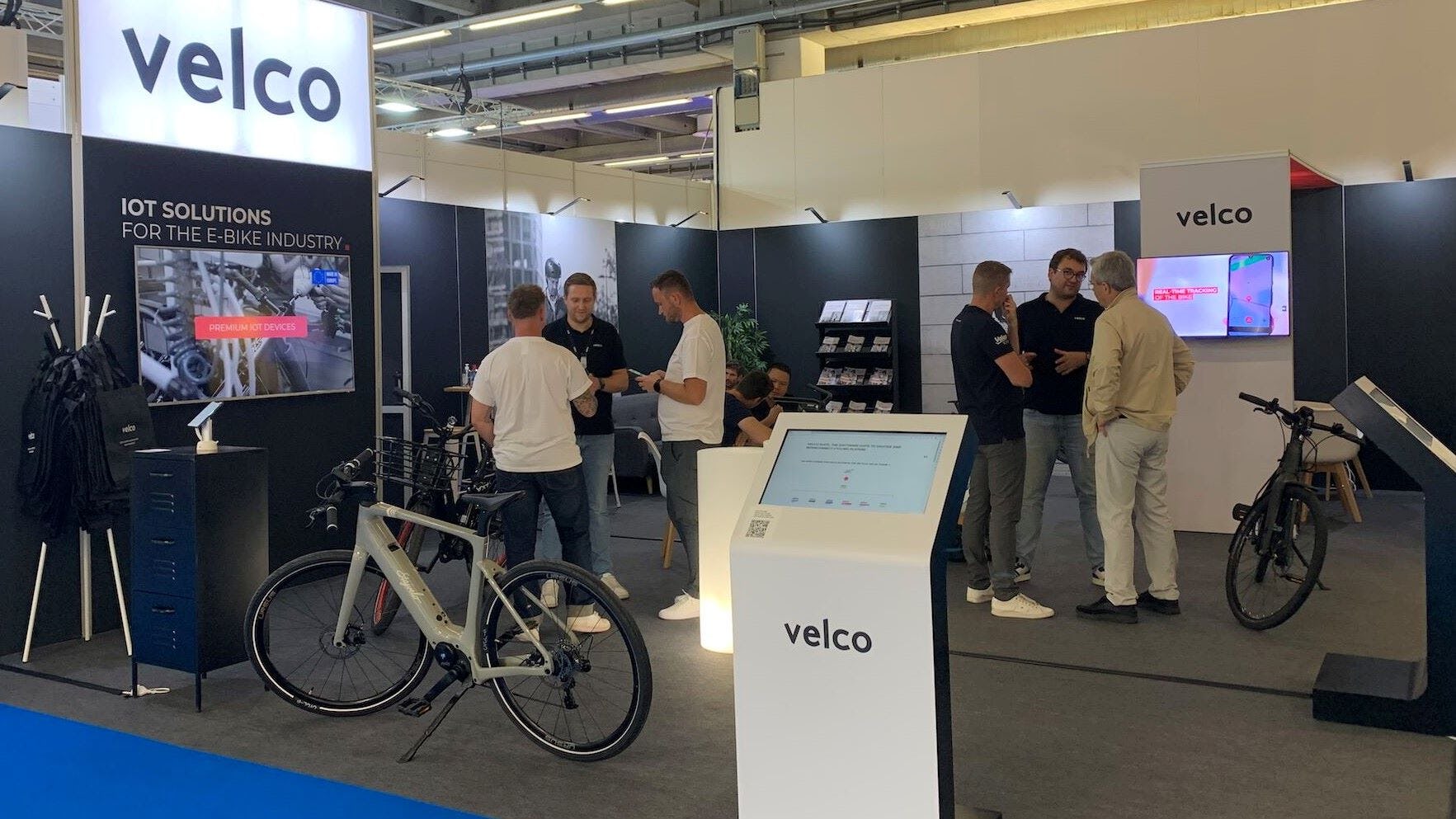 At Eurobike Velco announced that it has officially become an off-shelf IoT device partner of Shimano. – Photo Velco