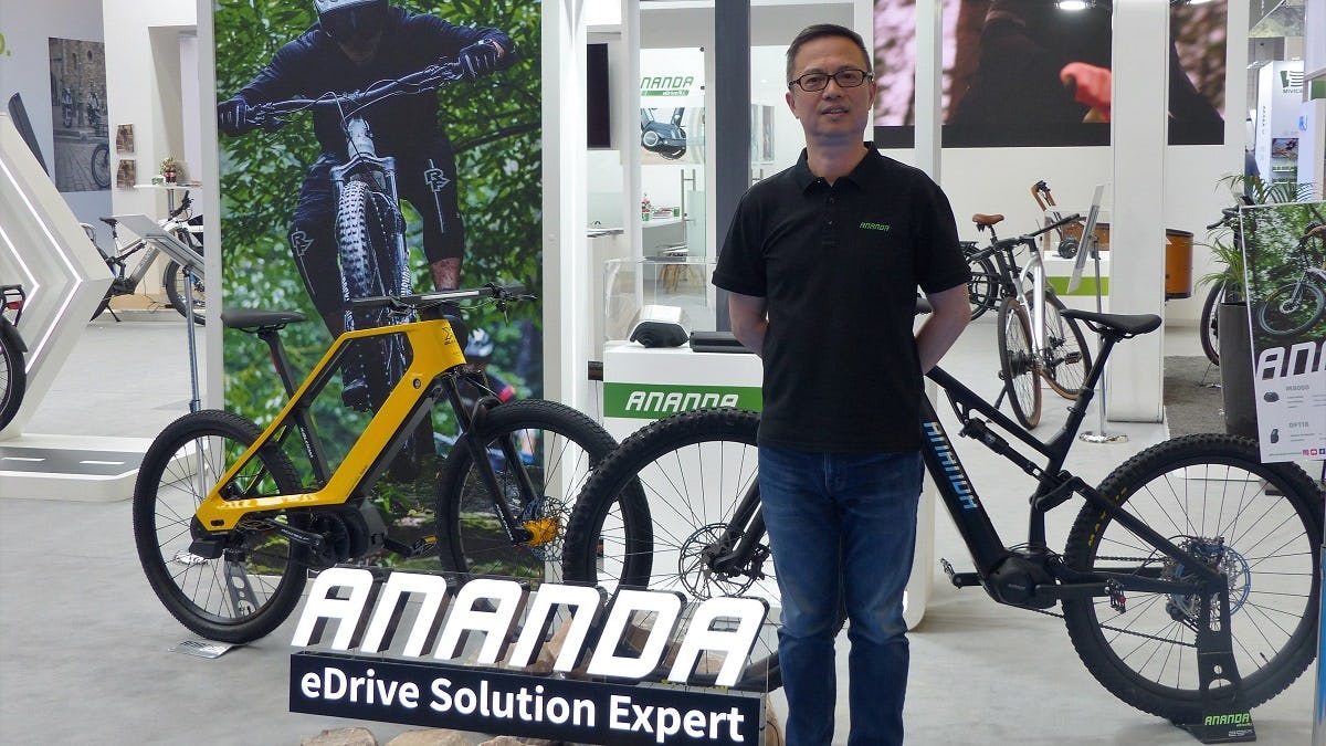 “We want to improve the supply chain with production in Europe,” says Ananda president Daniel Zhuo. – Photo Bike Europe