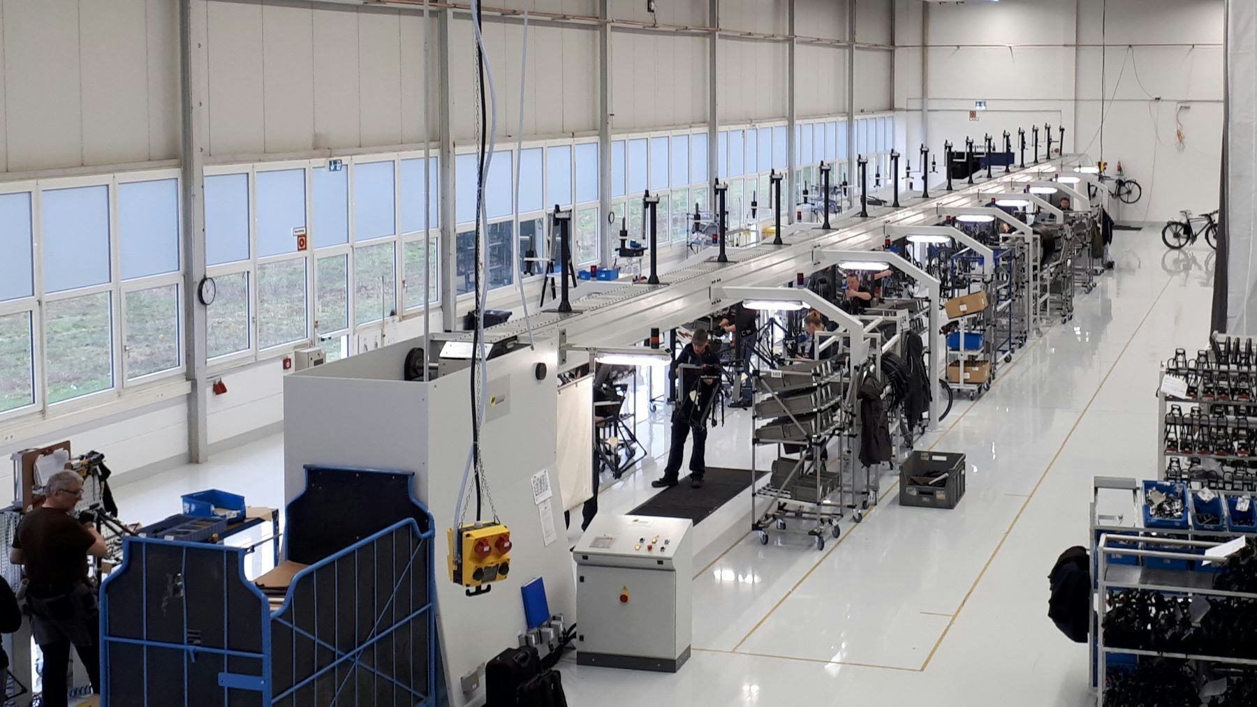 The new factory which is being built in Poland will house a 40m long ‘Airline’ assembly line provided by Holland Mechanics. – Photo Holland Mechanics