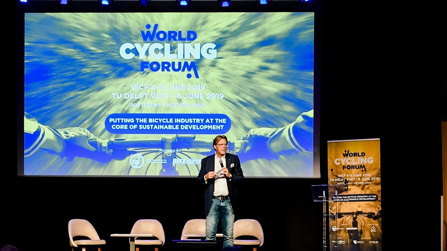 After 3 successful editions, the 2023 World Cycling Forum has been postponed. – Photo WFSGI