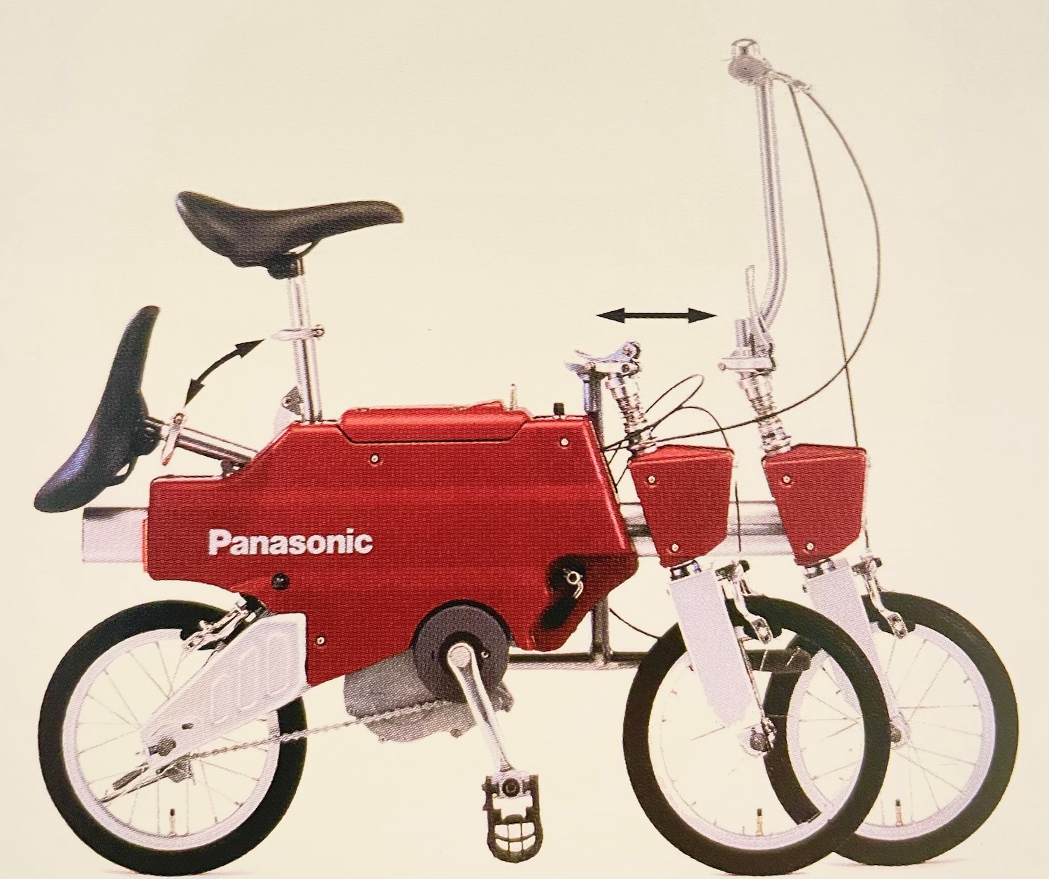 Panasonic cheap folding bike