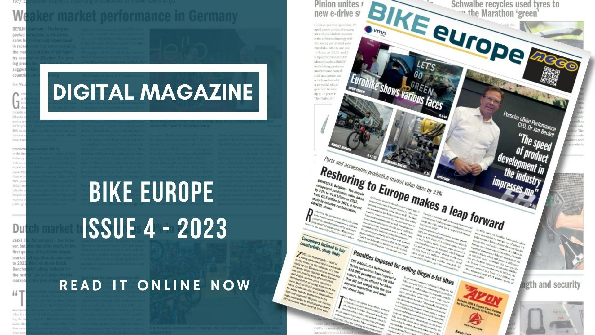 Bike Europe 2023年第4期正式上線