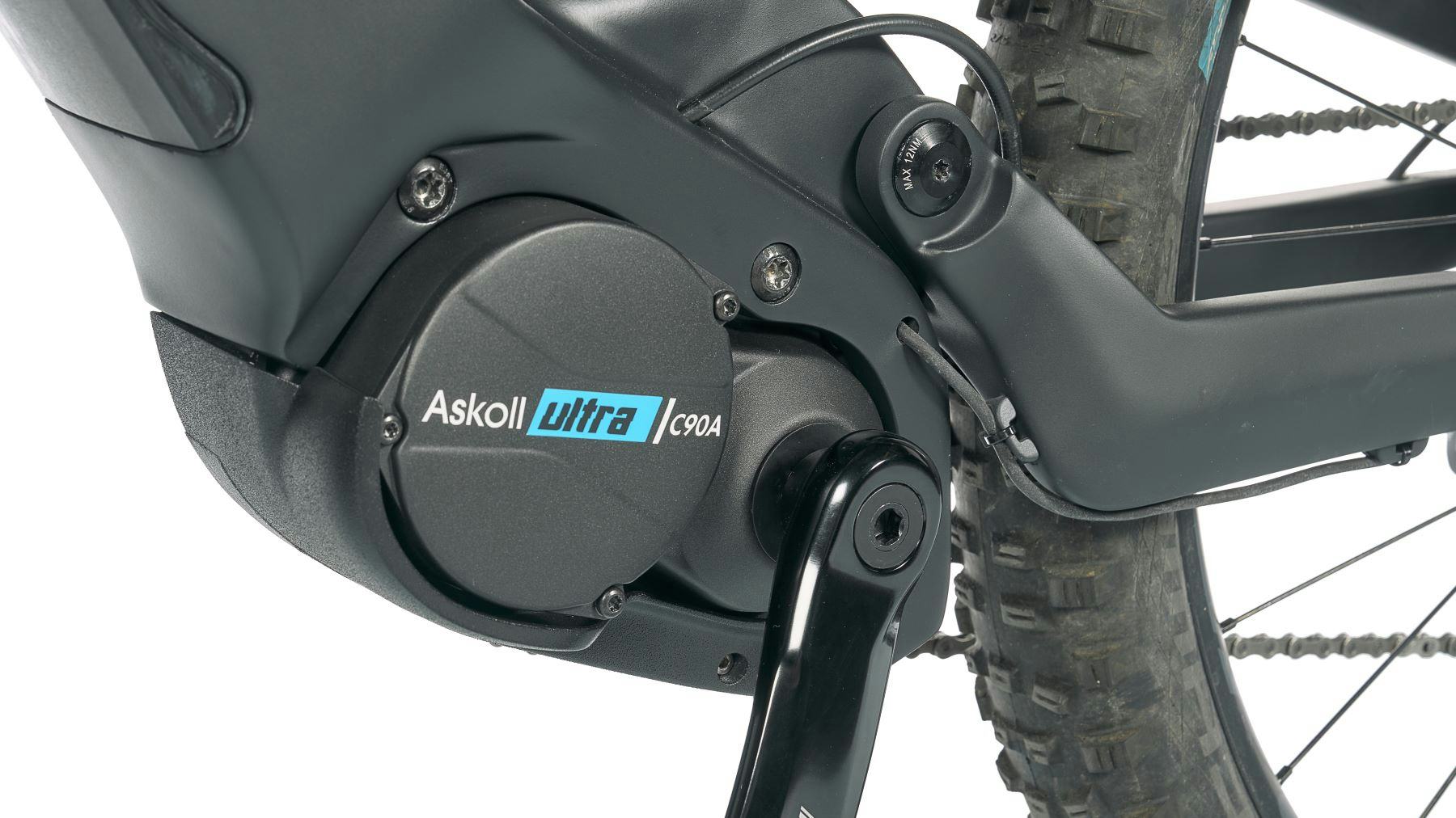 The Askoll Ultra C90A, is the first totally 'Made in Italy' e-MTB power unit. - Photo Askoll
