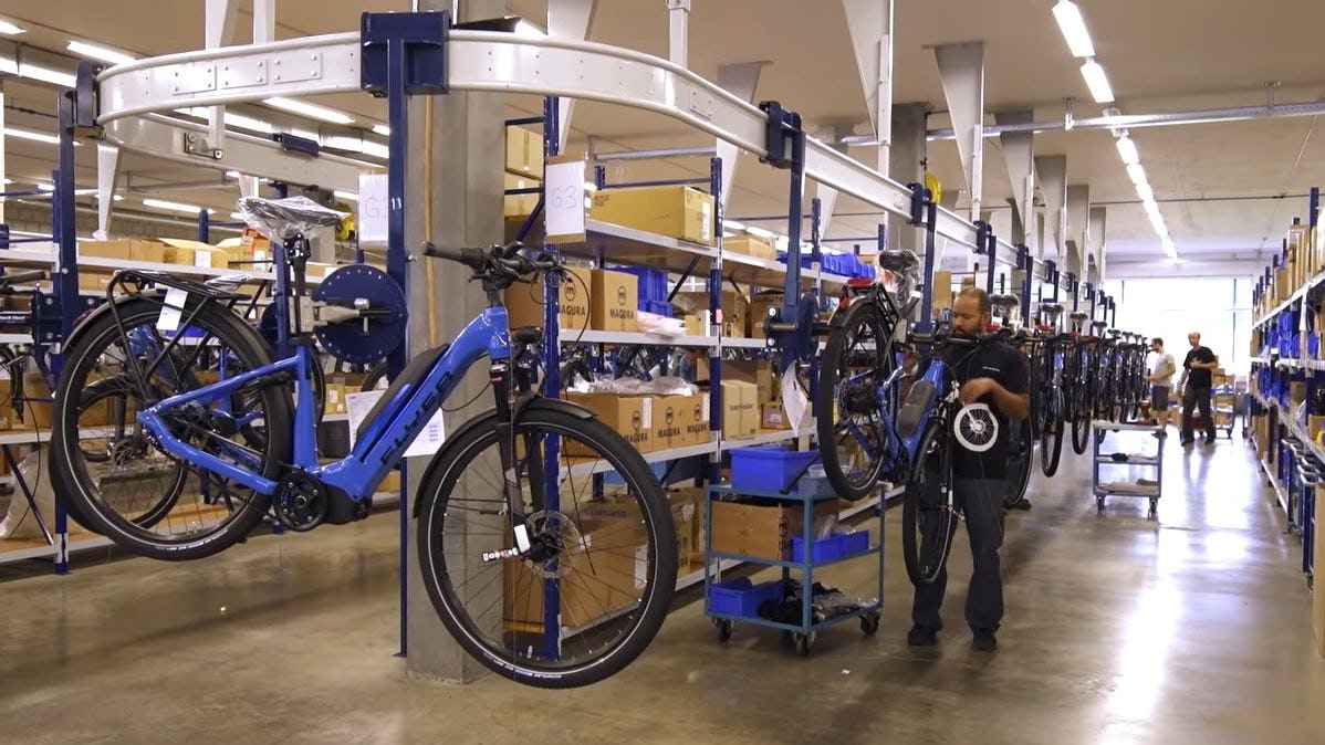 The company has not published the impact of the reorganization on its production capacity. – Photo Bike Europe