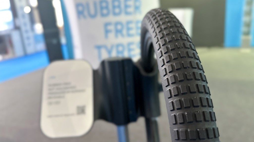 Through use of new materials, more energy efficient and precise manufacturing, reTyre's aims to produce “the most sustainable tyre in history.” - Photo reTyre