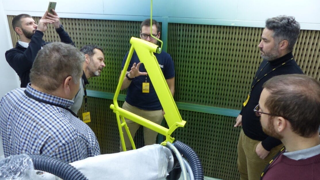 Share and discuss the latest insights on surface finishing technologies at Get Technical. - Photo Bike Europe