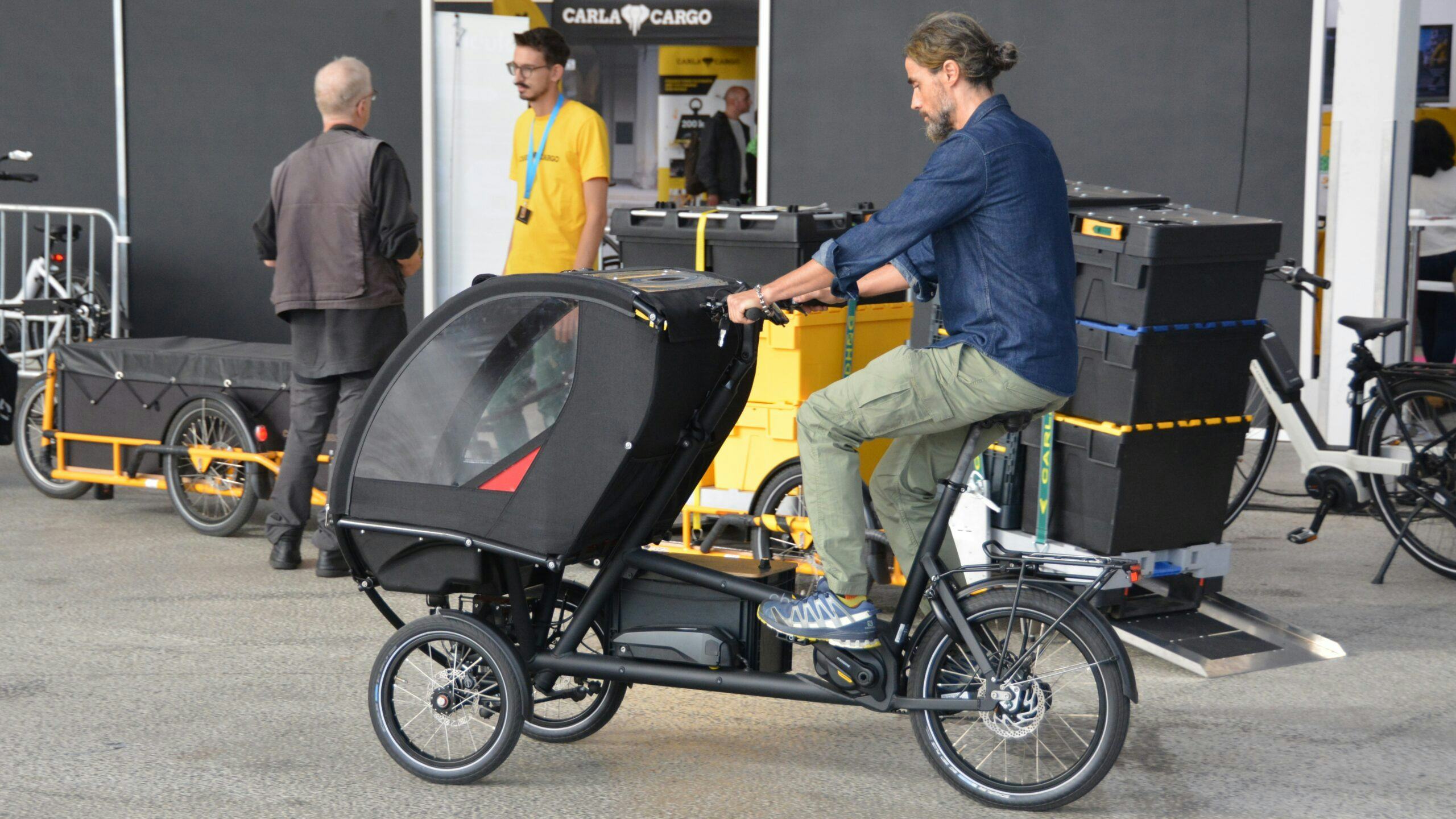 Besides cargo bike manufacturers, the connection with Fully Charged Live will also bring e-bike and other producers from the ‘velomotive’ sector. – Photo ICBF/Remco Kroese